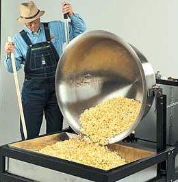 How do you make kettle popcorn?